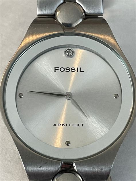 fossil watches arkitekt stainless steel